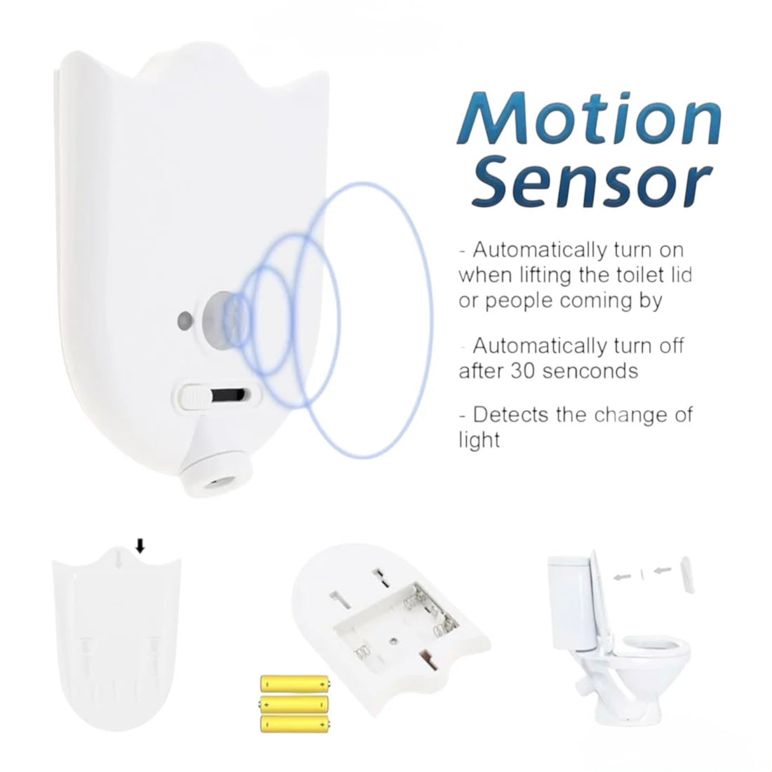 AimLight – Motion Sensor Potty Training Target Light for Boys