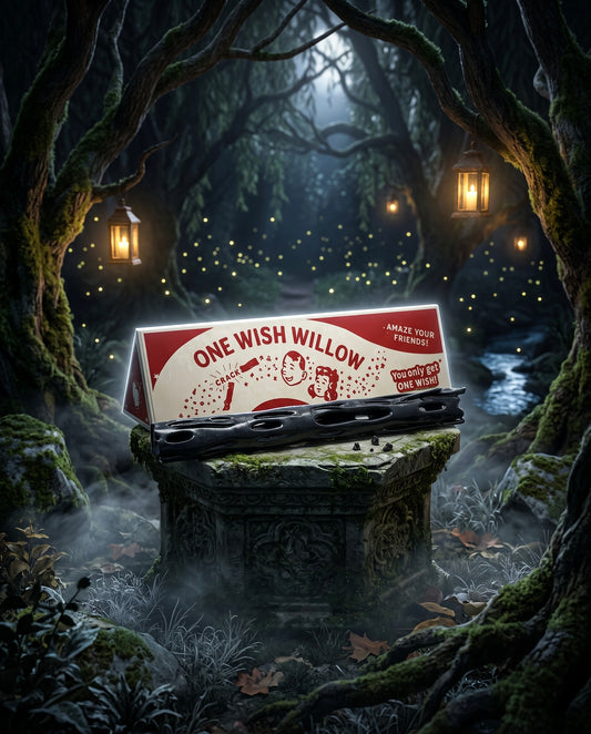 ✨ One Wish Willow– Breakable Mystery Wish Branch with Retro Gift Box