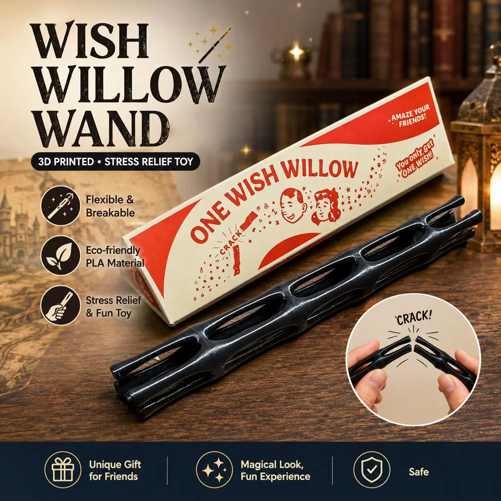 ✨ One Wish Willow– Breakable Mystery Wish Branch with Retro Gift Box