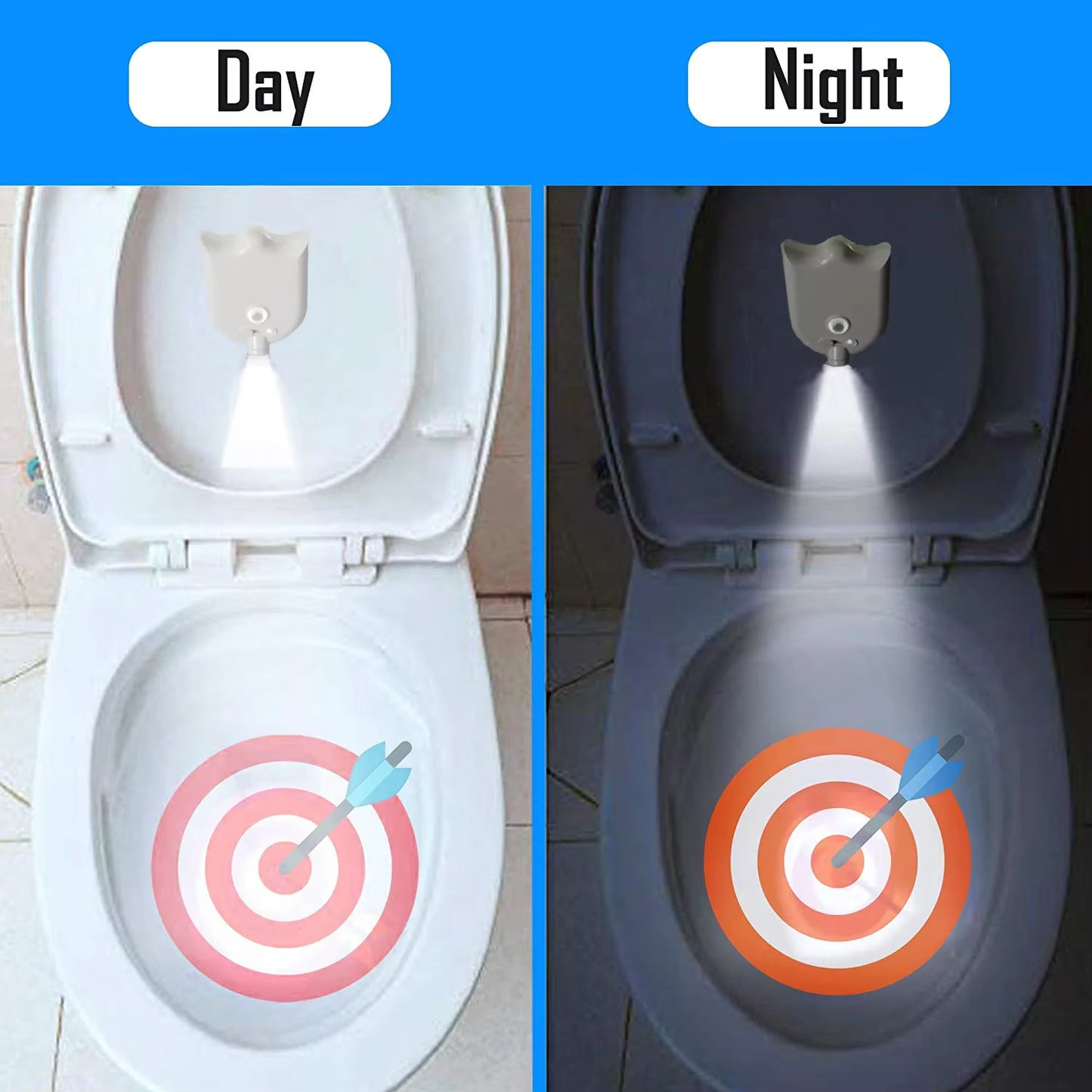 AimLight – Motion Sensor Potty Training Target Light for Boys