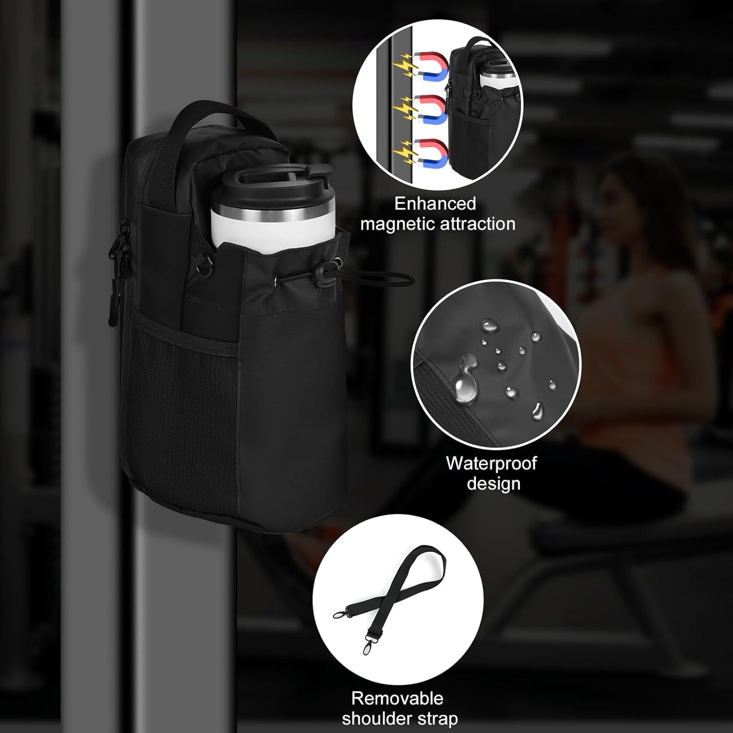 All-in-One Magnetic Gym Bag